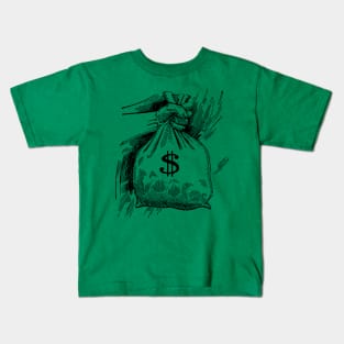 Money Bag Kids T-Shirt